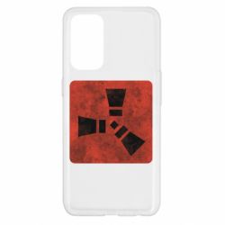 Чохол для Oppo Reno 5 4G Rust Logotype - PrintSalon