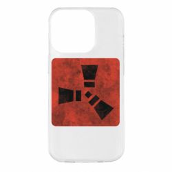 Чохол для iPhone 14 Pro Rust Logotype - PrintSalon