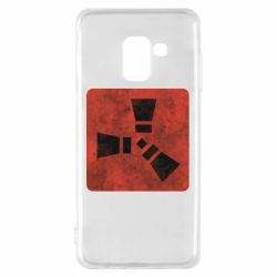 Чехол для Samsung A8 2018 Rust Logotype