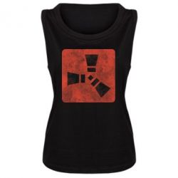 Майка жіноча Rust Logotype - PrintSalon