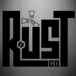 Наклейка Rust со-PrintSalon Наклейка Rust со