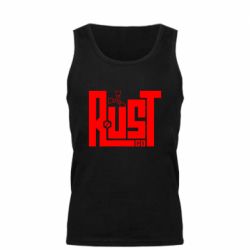 Мужская майка Rust со-PrintSalon Мужская майка Rust со