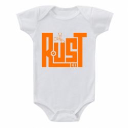 Дитячий бодік Rust со-PrintSalon Дитячий бодік Rust со