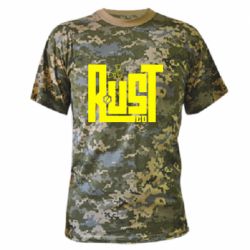 Камуфляжна футболка Rust со-PrintSalon Камуфляжна футболка Rust со