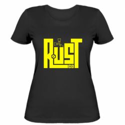 Женская футболка Rust со-PrintSalon Женская футболка Rust со