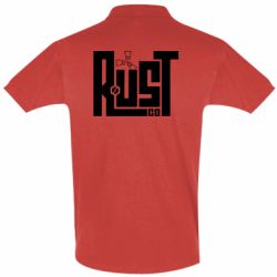 Мужское поло Rust со