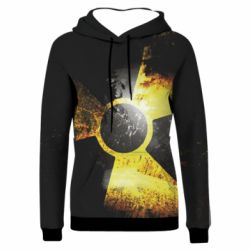 Жіноче 3D худі Rust - PrintSalon