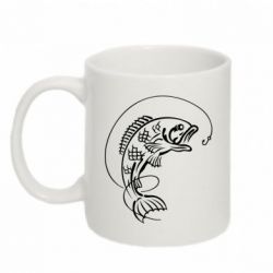 Чашка 320ml Рыба