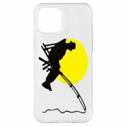 Чехол для iPhone 12 Pro Max Рыбак - PrintSalon