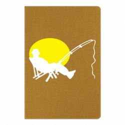 Блокнот с принто Рыбак