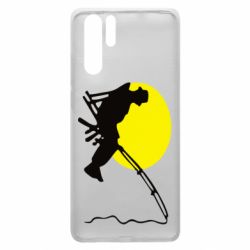 Чехол для Huawei P30 Pro Рыбак-PrintSalon Чехол для Huawei P30 Pro Рыбак