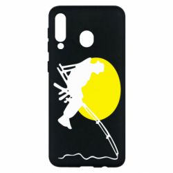 Чехол для Samsung M30 Рыбак