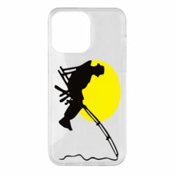 Чехол для iPhone 14 Pro Max Рыбак - PrintSalon