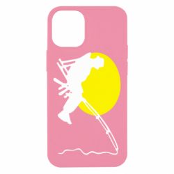 Чехол для iPhone 12 mini Рыбак - PrintSalon