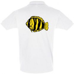 Мужское поло рыбка - PrintSalon