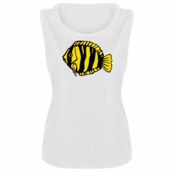 Женская майка рыбка-PrintSalon Женская майка рыбка