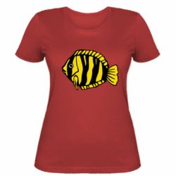 Женская футболка рыбка - PrintSalon