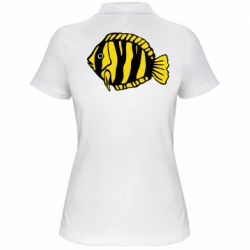 Женское поло рыбка - PrintSalon