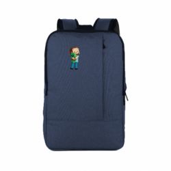 Рюкзак для ноутбука Heroes from Minecraft - PrintSalon