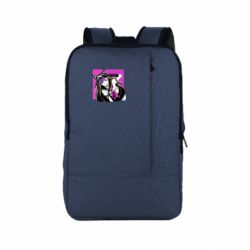 Рюкзак для ноутбука Ибуки Миода глитч - PrintSalon