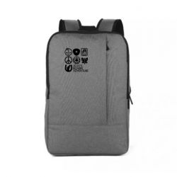 Рюкзак для ноутбука JoJo Symbols - PrintSalon
