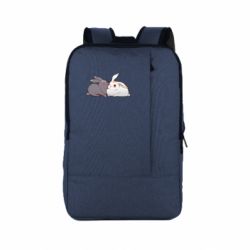 Рюкзак для ноутбука Кролики Вэй и Лань - PrintSalon