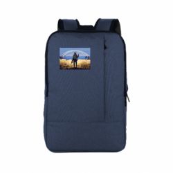 Рюкзак для ноутбука Марка с Крымским мостом - PrintSalon