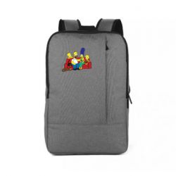 Рюкзак для ноутбука Simpsons At Home - PrintSalon