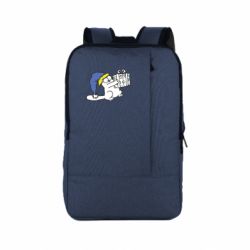 Рюкзак для ноутбука Украинский кот саймона с подарком - PrintSalon