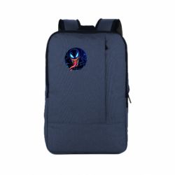 Рюкзак для ноутбука Venom black and blue style - PrintSalon