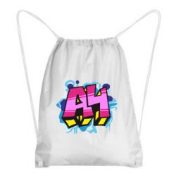 Рюкзак-мешок А4 Граффити - PrintSalon