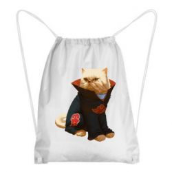 Рюкзак-мешок Akatsuki angry cat - PrintSalon