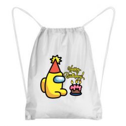 Рюкзак-мішок Among Us Happy Birthday