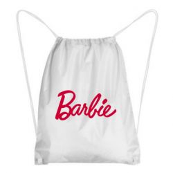 Рюкзак-мешок Барби Лого - PrintSalon