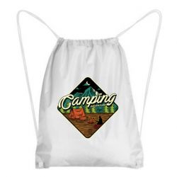 Рюкзак-мешок Camping and forest - PrintSalon