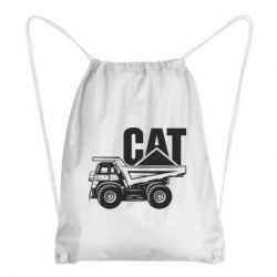 Рюкзак-мешок CAT logo and truck - PrintSalon