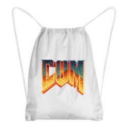 Рюкзак-мешок Cum Doom logo - PrintSalon