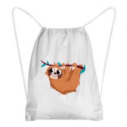 Рюкзак-мешок Cute sloth - PrintSalon