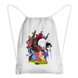 Рюкзак-мешок Cyberpunk: Edgerunners - PrintSalon