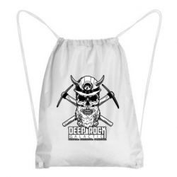 Рюкзак-мешок Deep Rock Galactic skull - PrintSalon