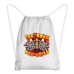 Рюкзак-мешок Deep Rock Galactic You know The drill - PrintSalon