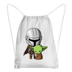 Рюкзак-мешок Din Djarin And The Child - PrintSalon