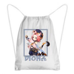 Рюкзак-мешок Diona Genshin Impact - PrintSalon