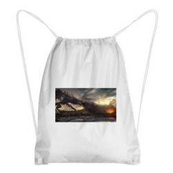 Рюкзак-мішок Дракон арт - PrintSalon