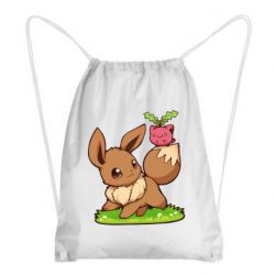 Рюкзак-мішок Eevee with Hoppip - PrintSalon