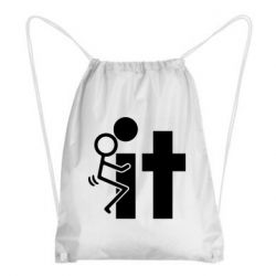 Рюкзак-мешок F*ck with IT - PrintSalon