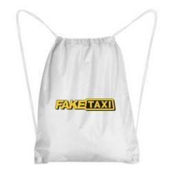 Рюкзак-мешок Fake taxi logo 2 - PrintSalon