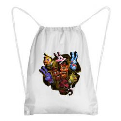 Рюкзак-мешок Five Nights At Freddy's monsters-PrintSalon Рюкзак-мешок Five Nights At Freddy's monsters