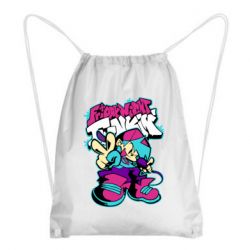 Рюкзак-мішок FnF Boy And Logo-PrintSalon Рюкзак-мішок FnF Boy And Logo