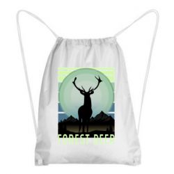 Рюкзак-мешок Forest deer - PrintSalon